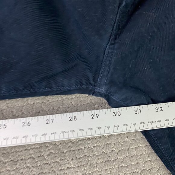 J.CREW 484 Slim Corduroy Pants Men's 34 x 30 Measures 35 x 29 Blue Stretch - Picture 14 of 14